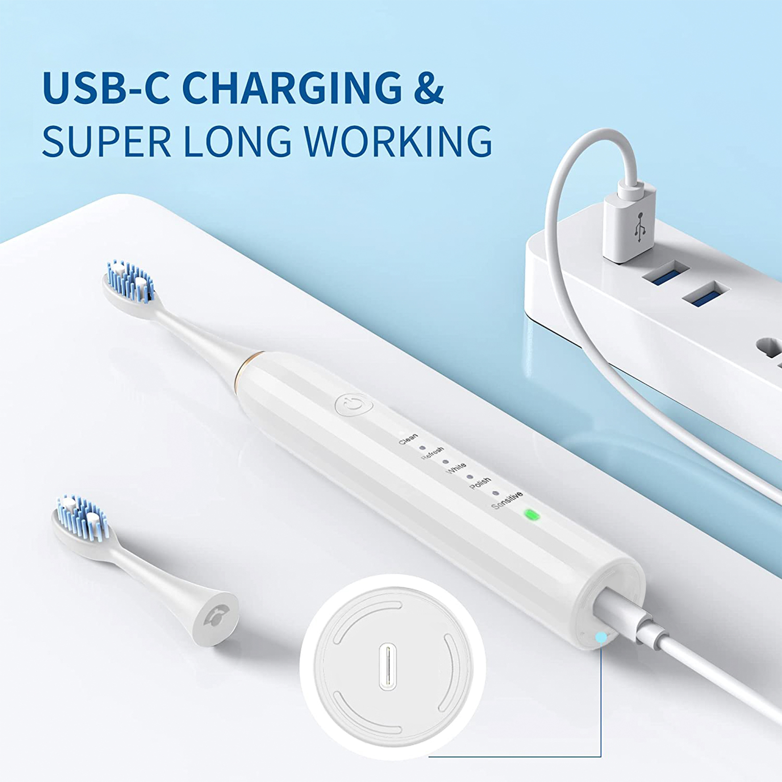 Rechargeable Electric Toothbrush