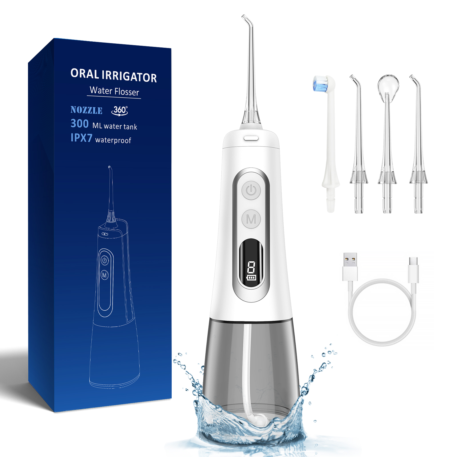 Portable Dental Water Flosser