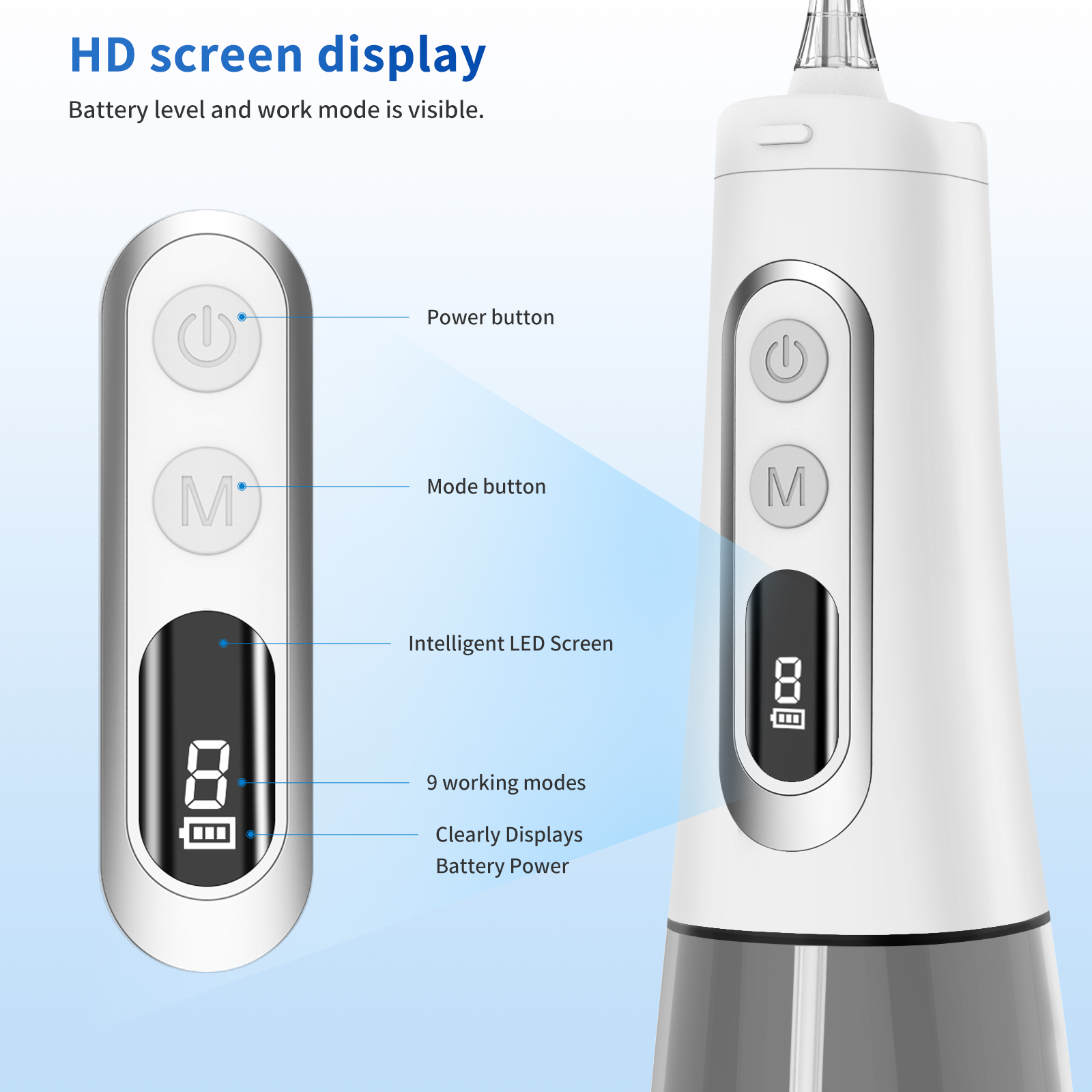 Portable Dental Water Flosser