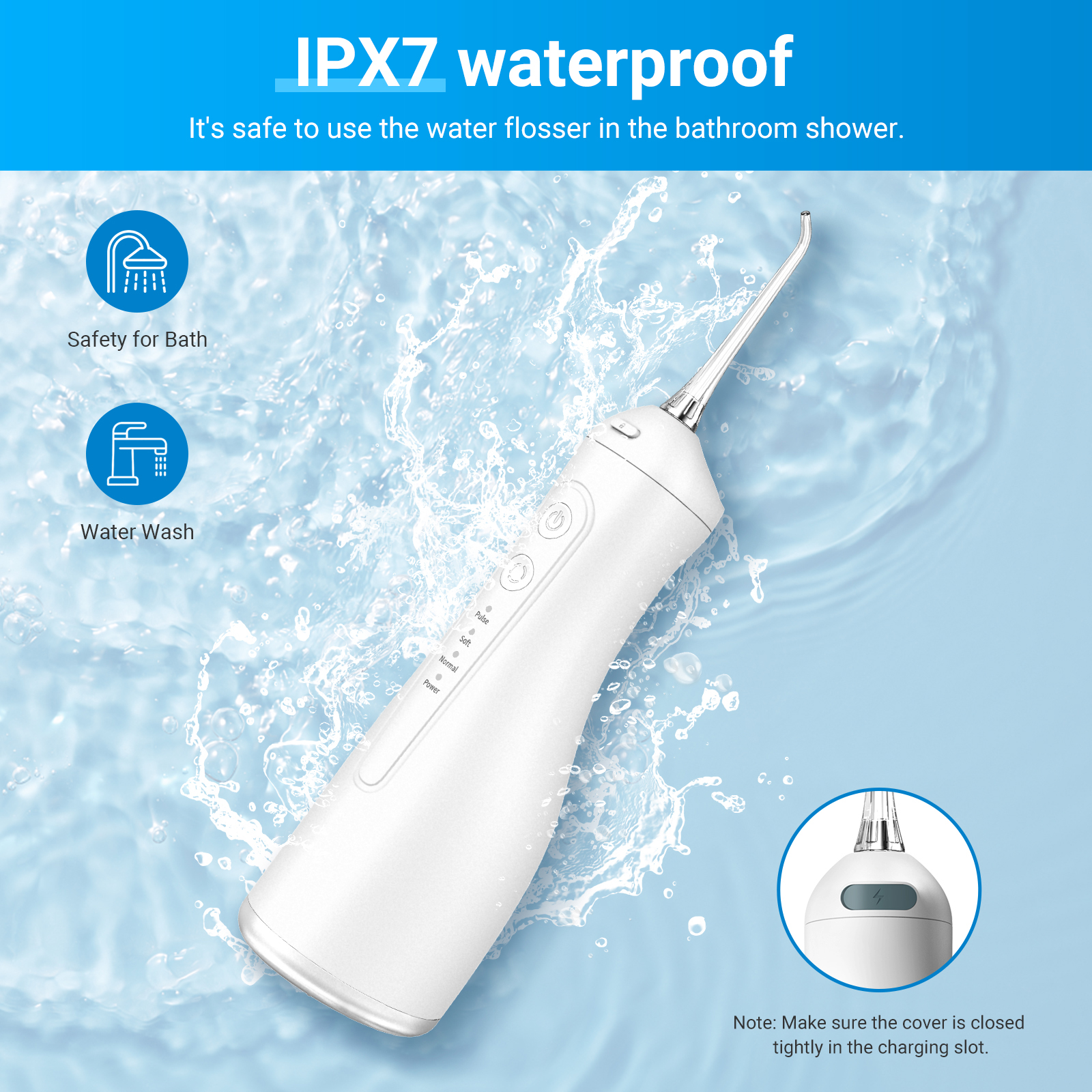 Dental Water Flosser Cordless