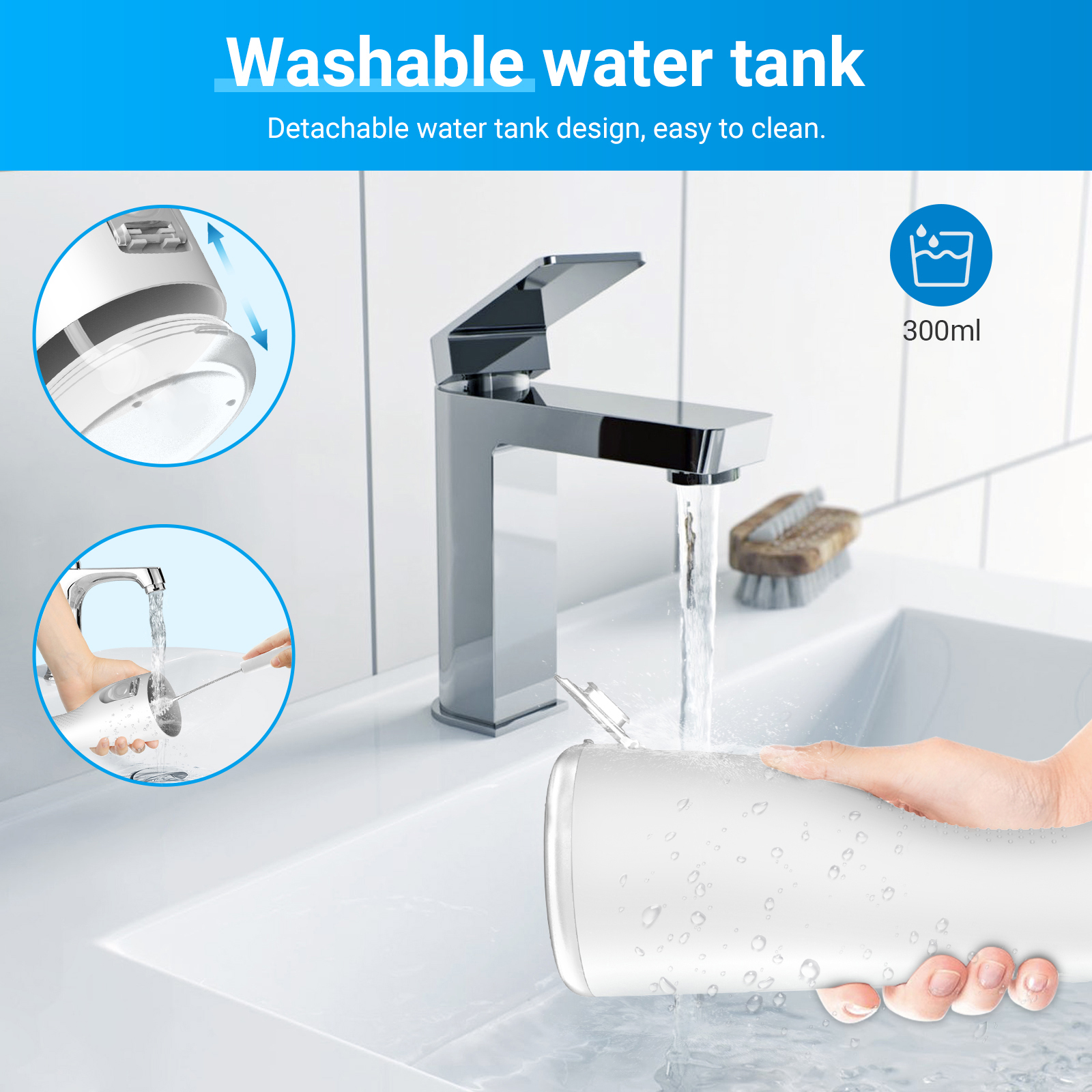 Dental Water Flosser Cordless