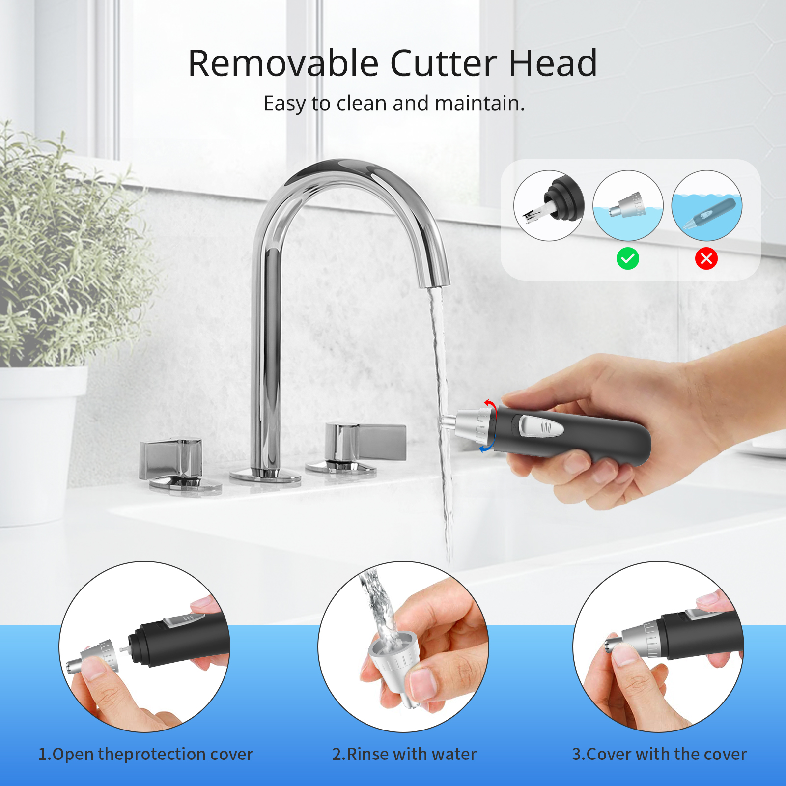 Portable Nose Hair Trimmer