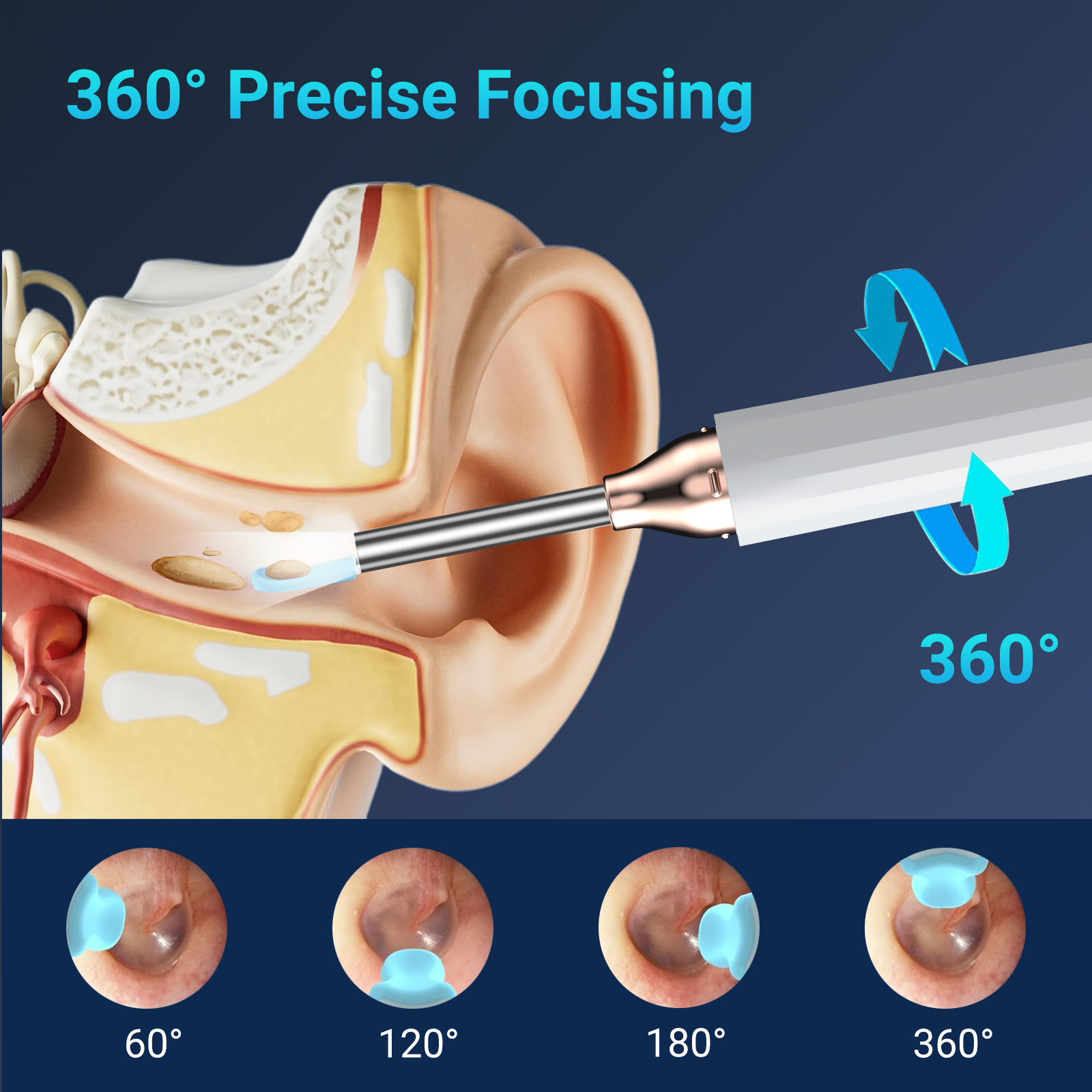 Visual Ear Wax Cleaner