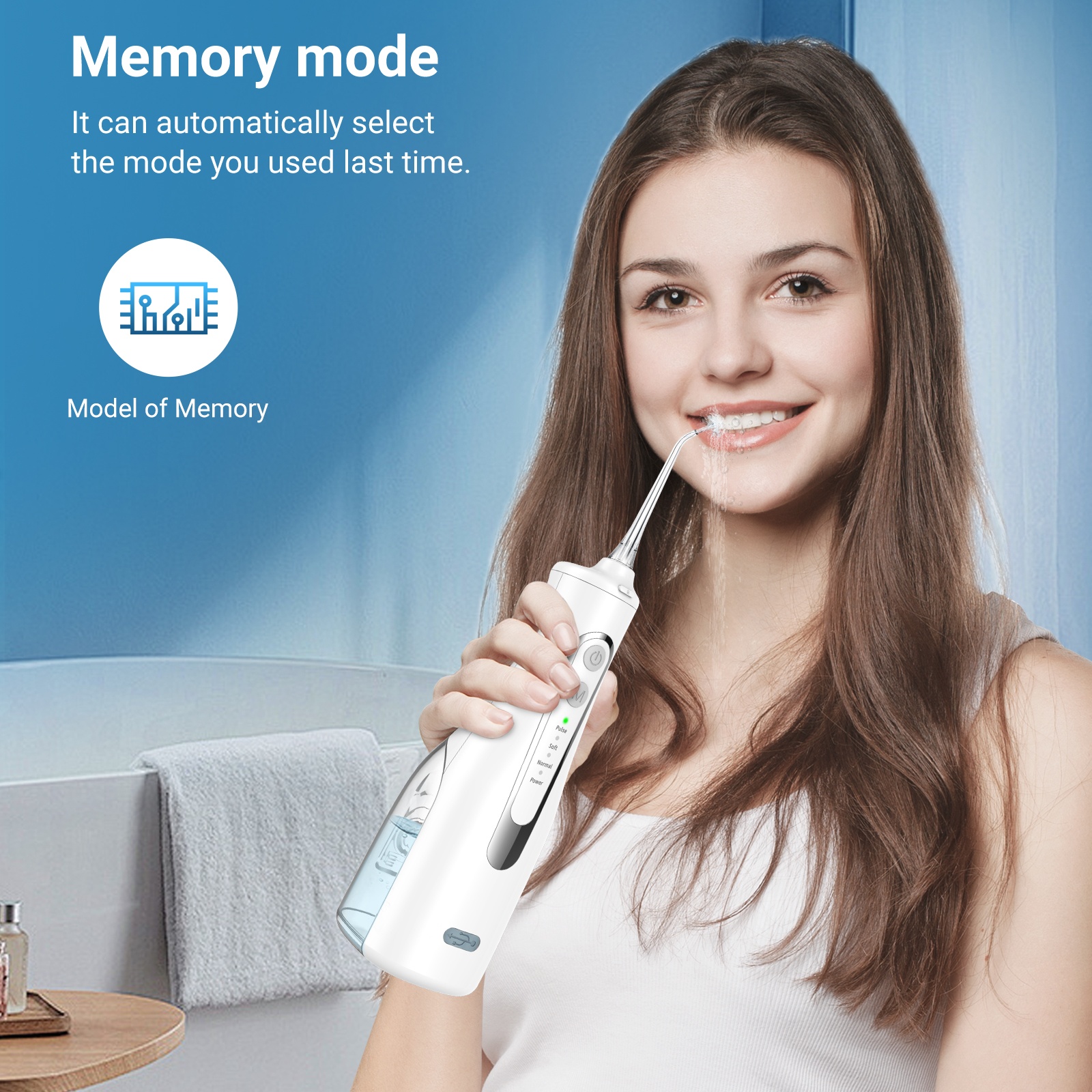 Electric Toothbrush & Oral Irrigator Combo