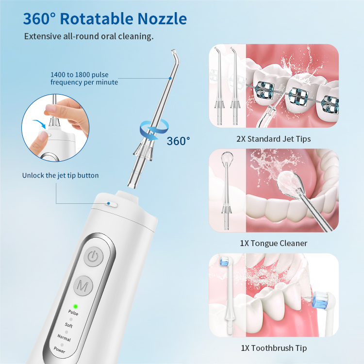 Smart Oral Irrigator Water Flosser