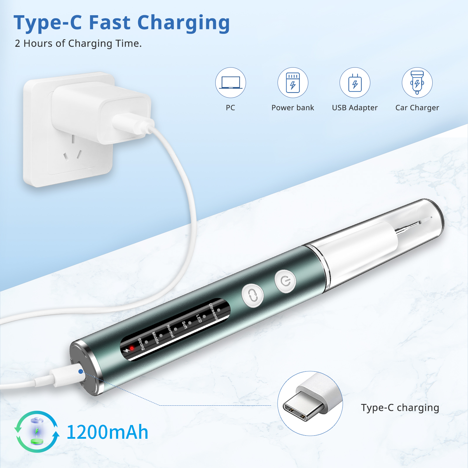 Ultrasonic Tooth Cleaner