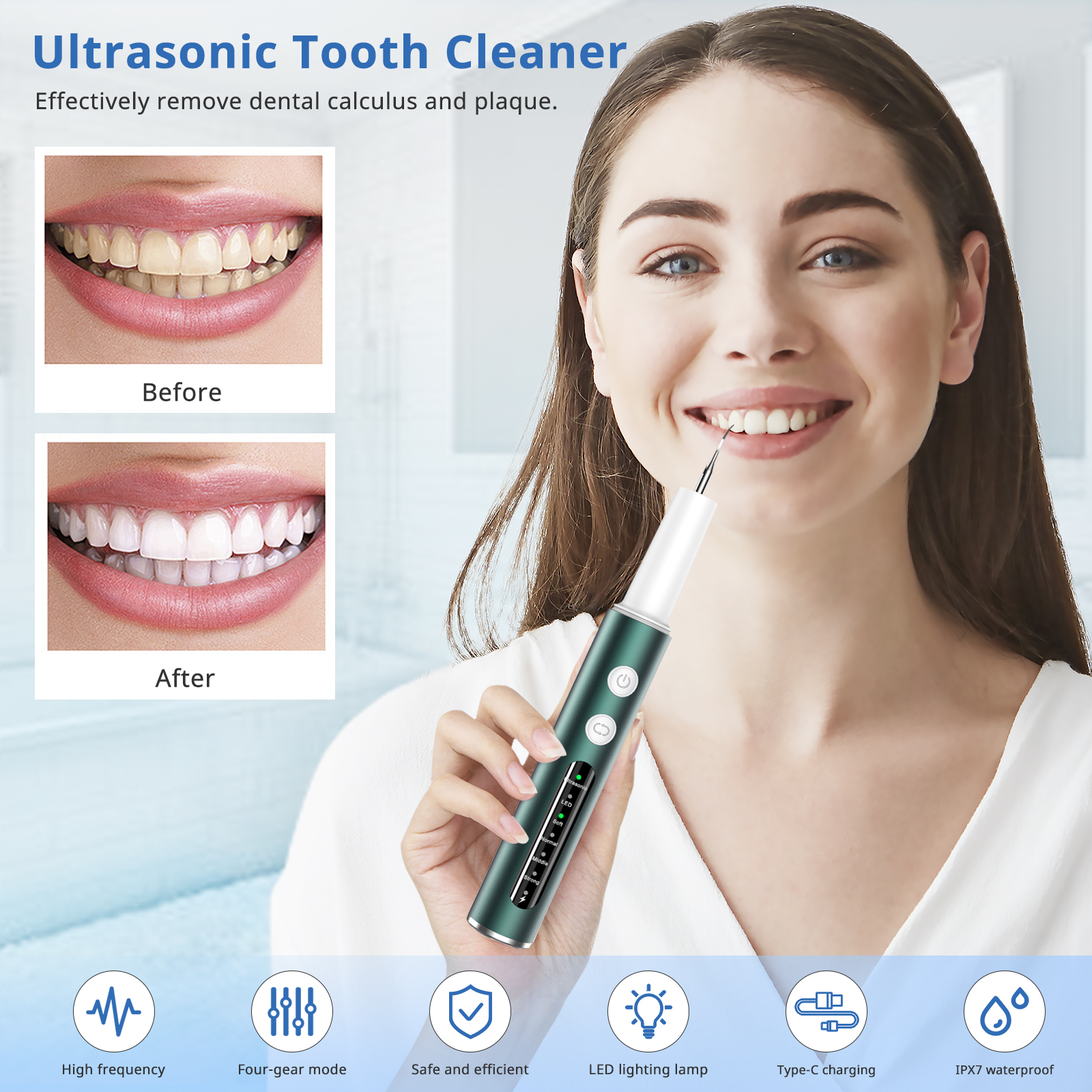 Ultrasonic Tooth Cleaner