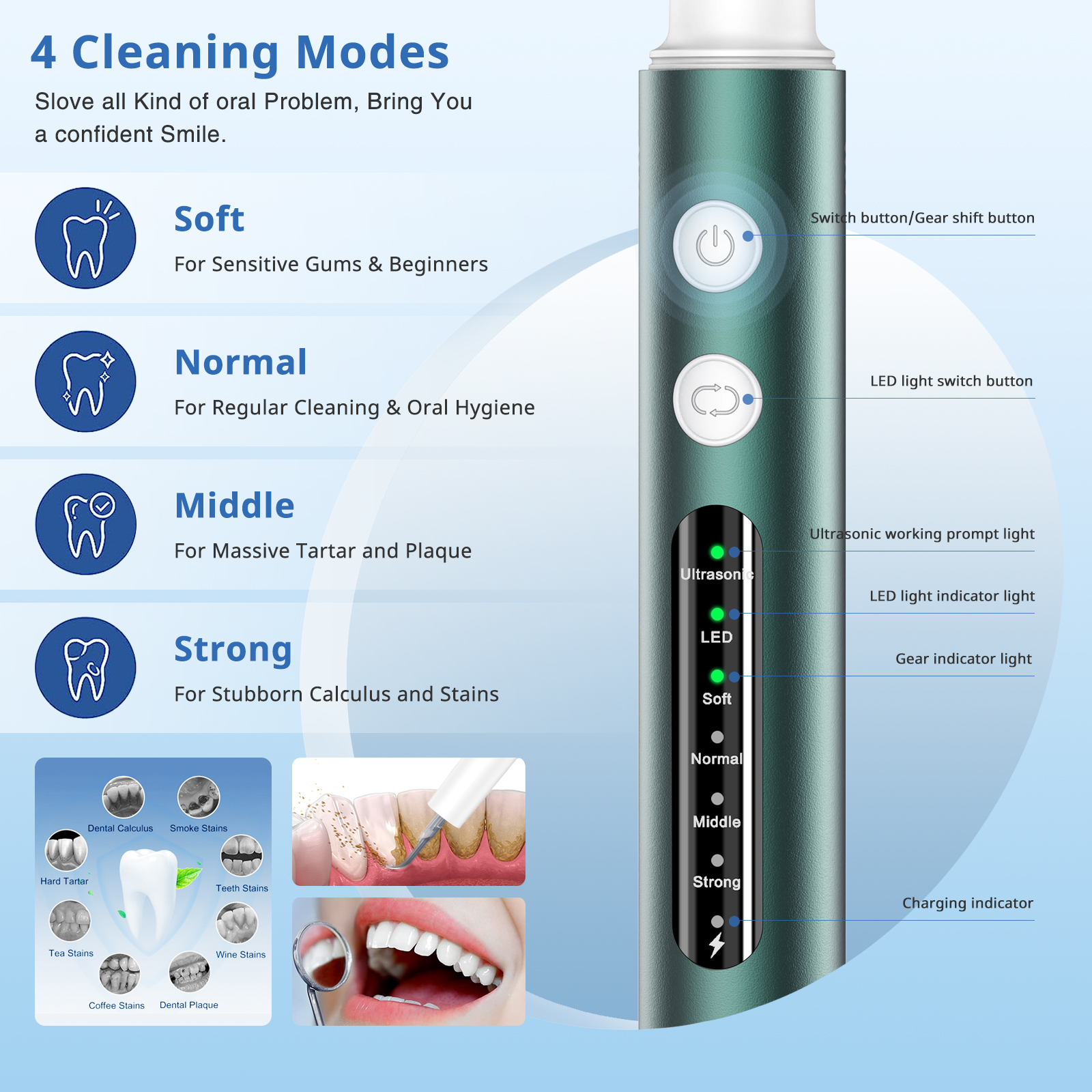 Ultrasonic Tooth Cleaner