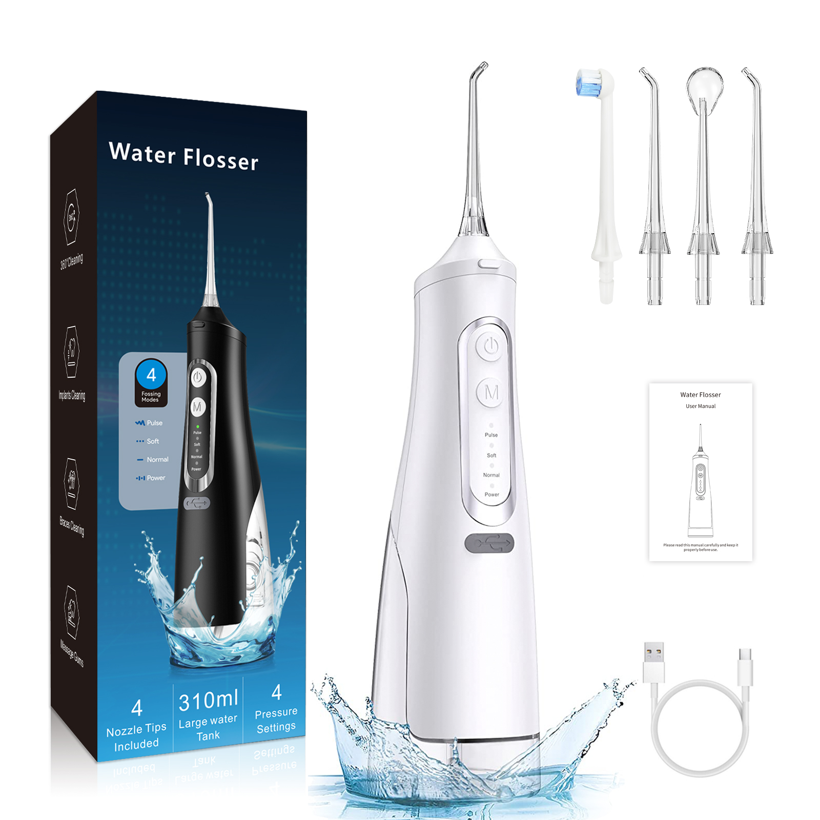 Rechargeable Oral Irrigator Water Flosser