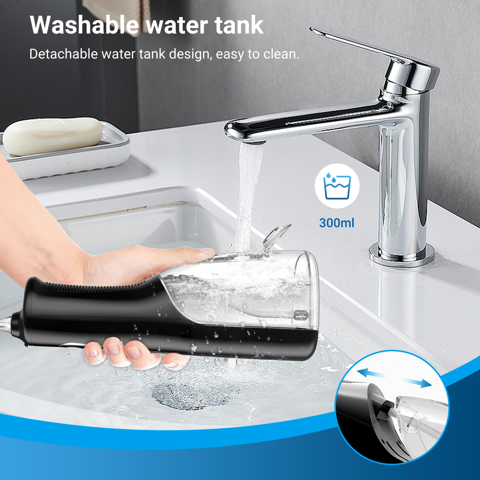 4 Modes Water Flosser Portable