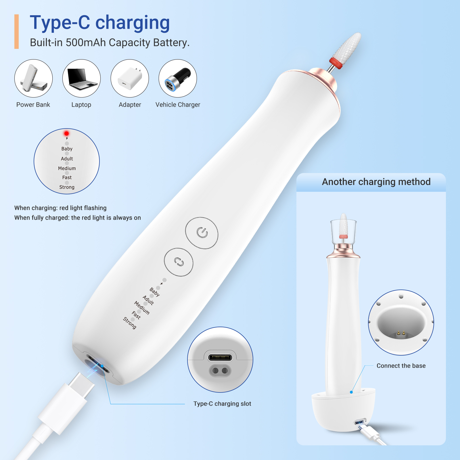 Portable Electric Nail File