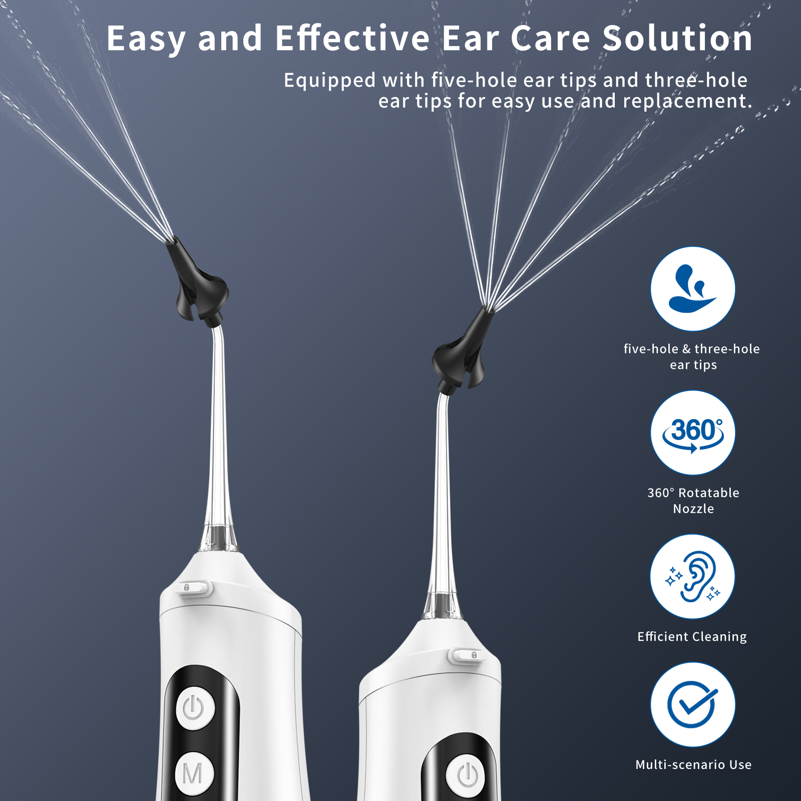 Water Powered Ear Cleaner