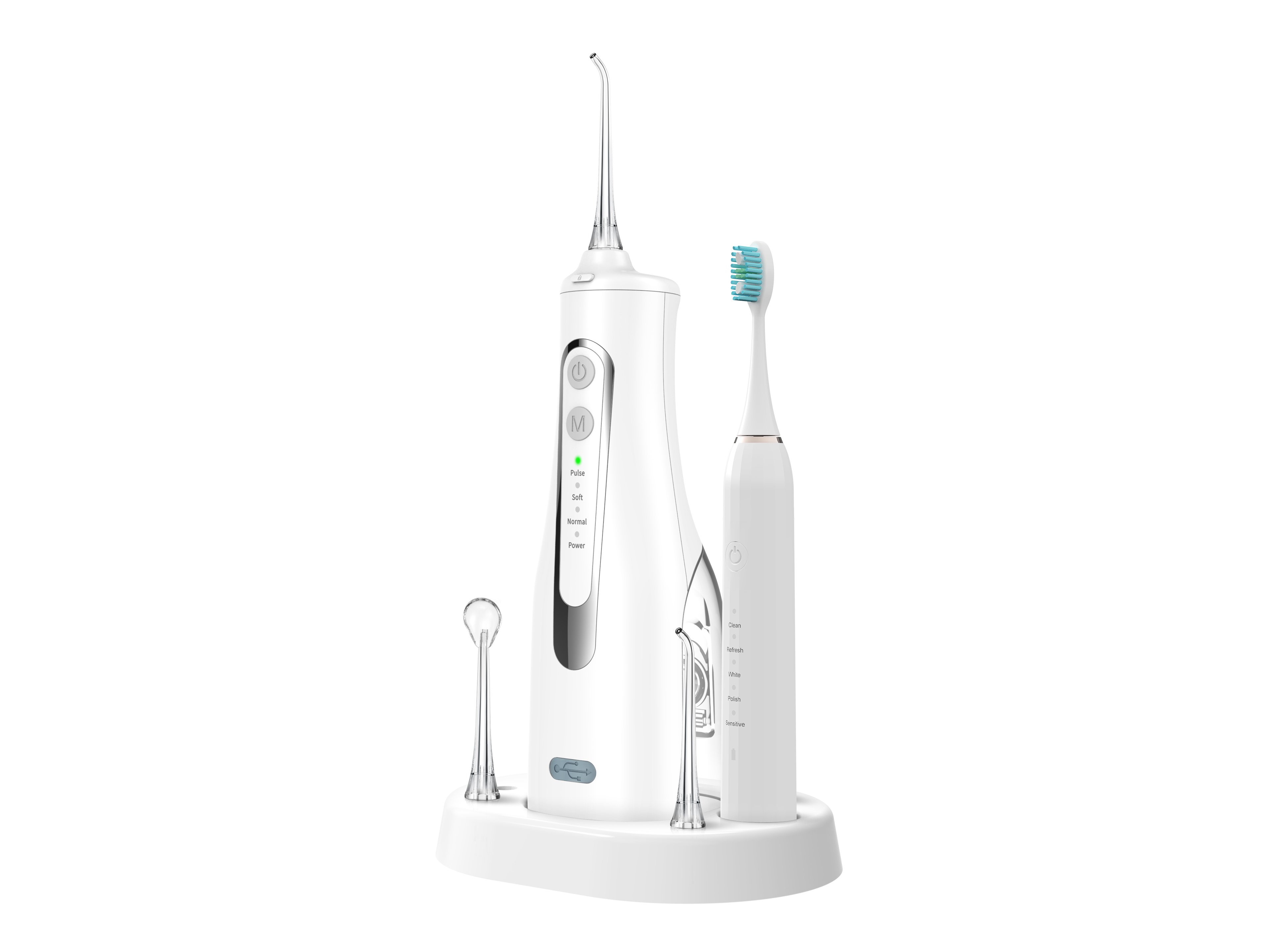 Electric Toothbrush & Oral Irrigator Combo