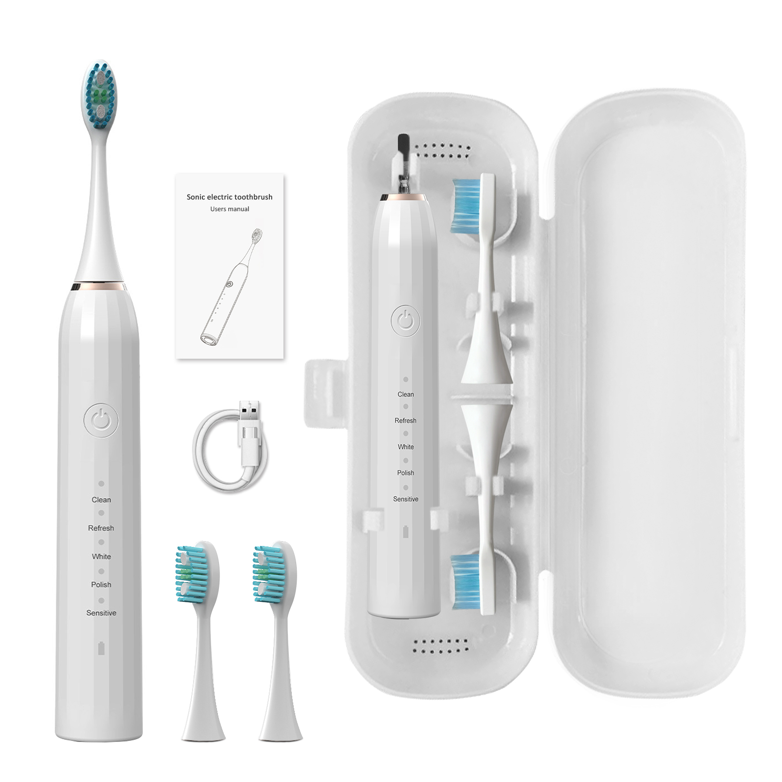 Motorized Toothbrush With Case