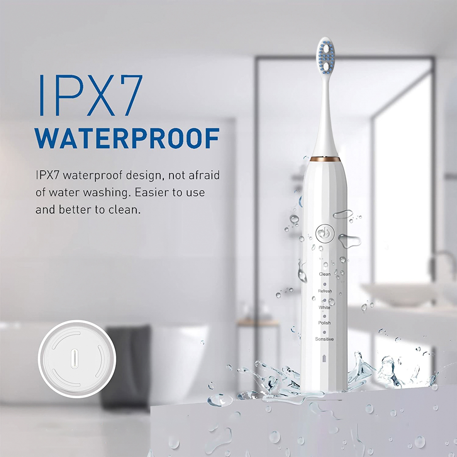 Motorized Toothbrush With Case