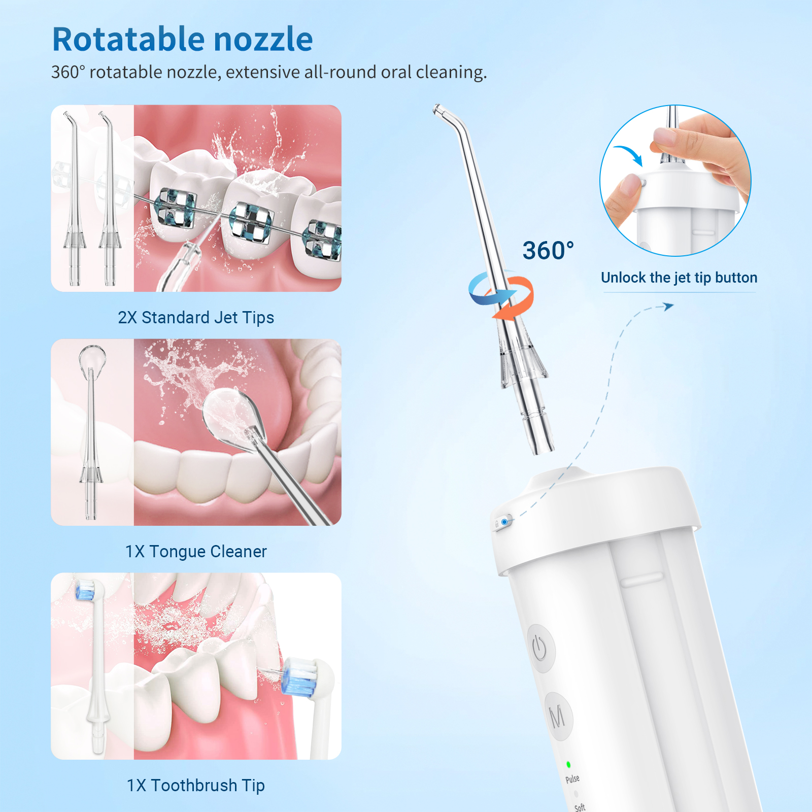 Mini Cordless Oral Irrigator